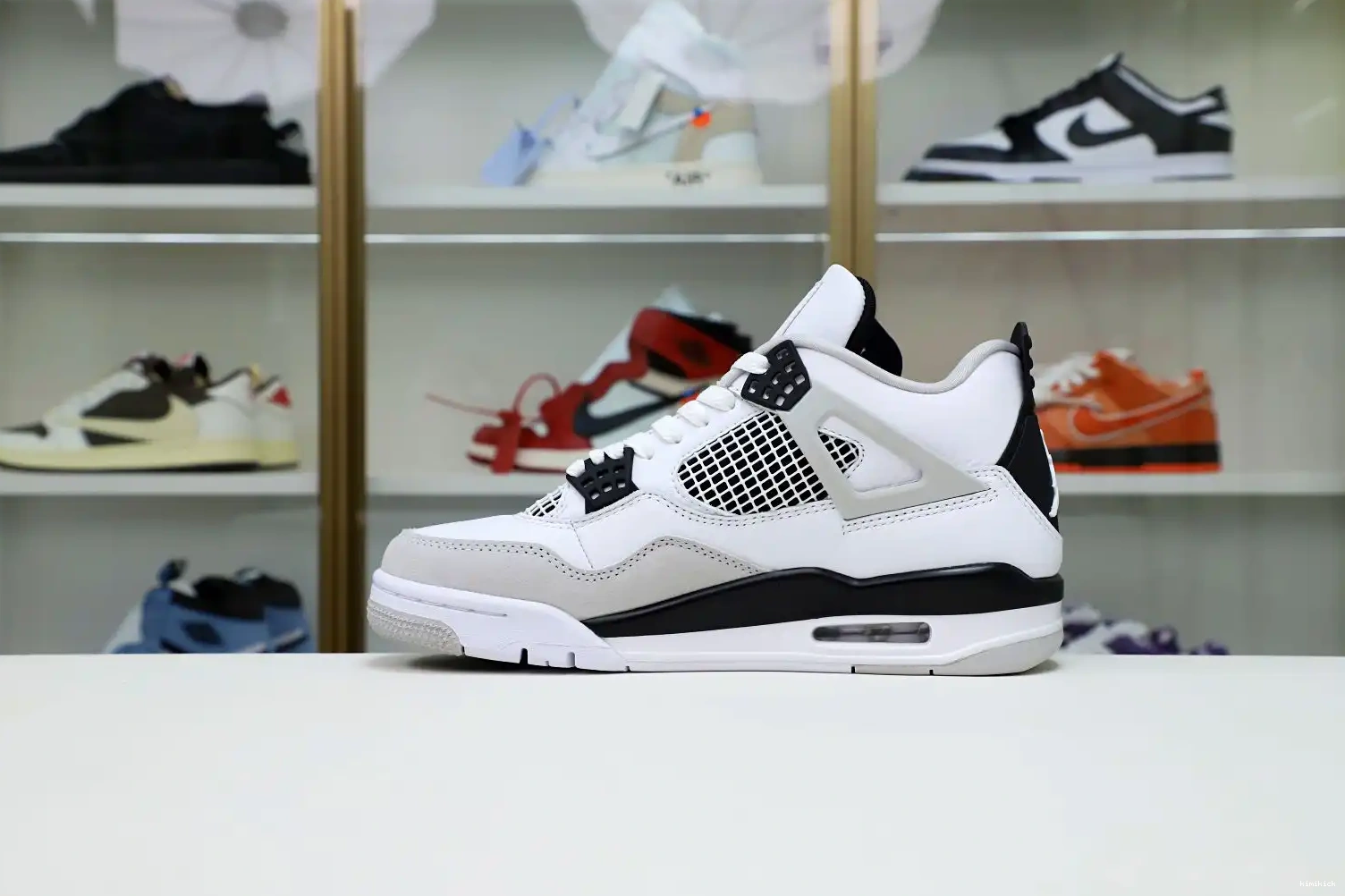 JORDAN 4 BLACK AIR MILITARY Kimikick 0420
